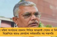দলের মহিলা সংগঠনের রক্তদান শিবিরে আমন্ত্রণই পেলেন না দিলীপ – বিজেপিতে আরও কোণঠাসা সর্বভারতীয় সহ সভাপতি
