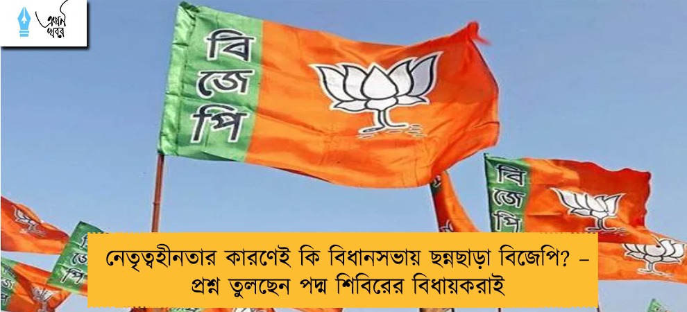 নেতৃত্বহীনতার কারণেই কি বিধানসভায় ছন্নছাড়া বিজেপি? – প্রশ্ন তুলছেন পদ্ম শিবিরের বিধায়করাই