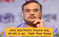 আমার রাজ্যে শিবসেনা বিধায়করা আছে, কই জানি না তো! - নির্জলা 'মিথ্যে' হিমন্তের