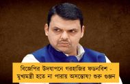 বিজেপির উদযাপনে গরহাজির ফডনবিশ - মুখ্যমন্ত্রী হতে না পারায় অসন্তোষ? শুরু গুঞ্জন