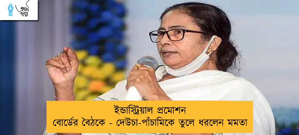 ইন্ডাস্ট্রিয়াল প্রমোশন বোর্ডের বৈঠকে - দেউচা-পাঁচামিকে তুলে ধরলেন মমতা