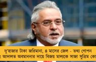দু’হাজার টাকা জরিমানা, ৪ মাসের জেল - তথ্য গোপন এবং আদালত অবমাননার দায়ে বিজয় মাল্যকে সাজা সুপ্রিম কোর্টের