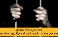 দু’বছরে দেশে ৪,৪৮৬ জন জেলবন্দির মৃত্যু, শীর্ষে সেই যোগী রাজ্যই - জানাল খোদ কেন্দ্র