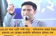 ১২৪-এর মধ্যে ৭৫টি পদই শূন্য! - অভিষেকের প্রশ্নের উত্তরে প্রকাশ্যে এল কেন্দ্রের জনজাতি কমিশনের তথৈবচ দশা