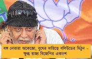 বঙ্গ নেতারা অকেজো, বুথের দায়িত্বে বলিউডের মিঠুন – ক্ষুব্ধ রাজ্য বিজেপির একাংশ
