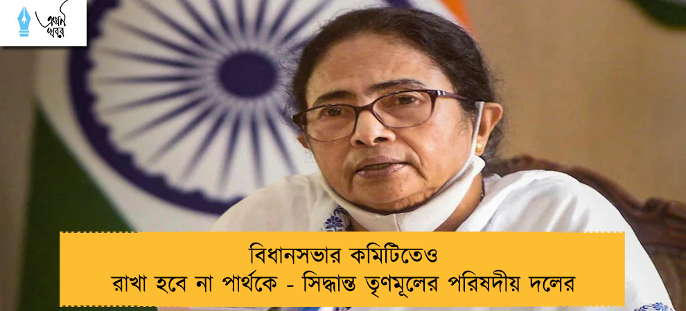 বিধানসভার কমিটিতেও রাখা হবে না পার্থকে - সিদ্ধান্ত তৃণমূলের পরিষদীয় দলের