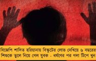 বিজেপি শাসিত হরিয়ানায় বিস্কুটের লোভ দেখিয়ে ৬ বছরের শিশুকে তুলে নিয়ে গেল যুবক - ধর্ষণের পর গলা টিপে খুন