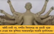 অষ্টমী-নবমী নয়, দশমীর বিদায়লগ্নে হয় কুমারী পুজো - জেনে নেওয়া যাক কুশিদার সরকারবাড়ির সাবেকি দুর্গোৎসবের কথা