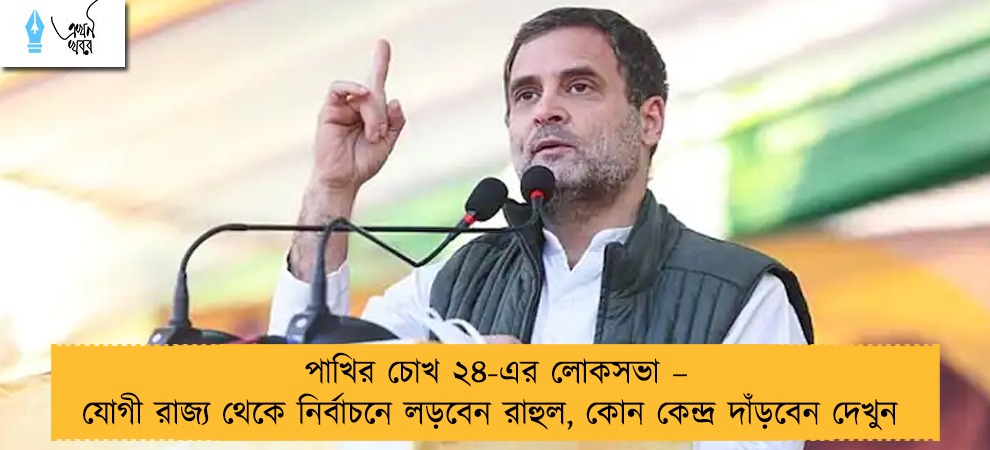পাখির চোখ ২৪-এর লোকসভা – যোগী রাজ্য থেকে নির্বাচনে লড়বেন রাহুল, কোন কেন্দ্র দাঁড়বেন দেখুন