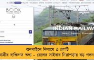 অনলাইনে নিলামে ৩ কোটি যাত্রীর ব্যক্তিগত তথ্য – রেলের সাইবার নিরাপত্তায় বড় গলদ