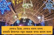 কোথাও ডিজে, কোথাও ধামসা মাদল! - রকমারি উদযাপনে নতুন বছরকে স্বাগত জানাল বাংলা