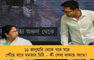 ১১ জানুয়ারি থেকে ঘরে ঘরে পৌঁছে যাবে মমতার চিঠি – কী লেখা থাকছে তাতে?