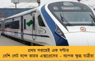 প্রথম সপ্তাহেই এক ঘণ্টার বেশি লেট বন্দে ভারত এক্সপ্রেসের – ব্যাপক ক্ষুব্ধ যাত্রীরা