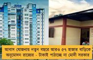 আবাস যোজনায় নতুন বছরে আরও ৫৭ হাজার বাড়িকে অনুমোদন রাজ্যের - টাকাই পাঠাচ্ছে না মোদী সরকার