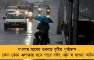 বাংলায় মাঘের শুরুতে বৃষ্টির পূর্বাভাস - কোন কোন এলাকায় হতে পারে বর্ষণ, জানাল হাওয়া অফিস