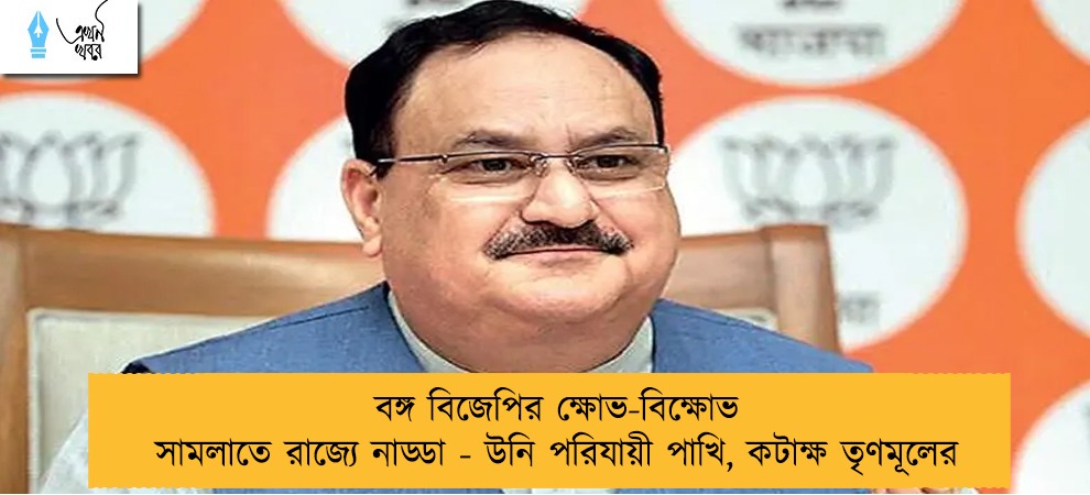 বঙ্গ বিজেপির ক্ষোভ-বিক্ষোভ সামলাতে রাজ্যে নাড্ডা - উনি পরিযায়ী পাখি, কটাক্ষ তৃণমূলের