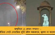 জন্মদিনে এ কেমন সম্মান? – ইন্ডিয়া গেটে নেতাজির মূর্তি রইল অন্ধকারে, জ্বলল না আলো