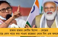 হাজার হাজার কোটির হিসেব – কেন্দ্রের কাছে কোন খাতে কত পাওনা রাজ্যের? দেখে নিন এক ঝলকে