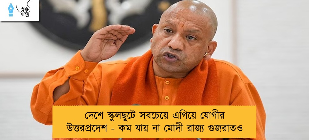 দেশে স্কুলছুটে সবচেয়ে এগিয়ে যোগীর উত্তরপ্রদেশ - কম যায় না মোদী রাজ্য গুজরাতও