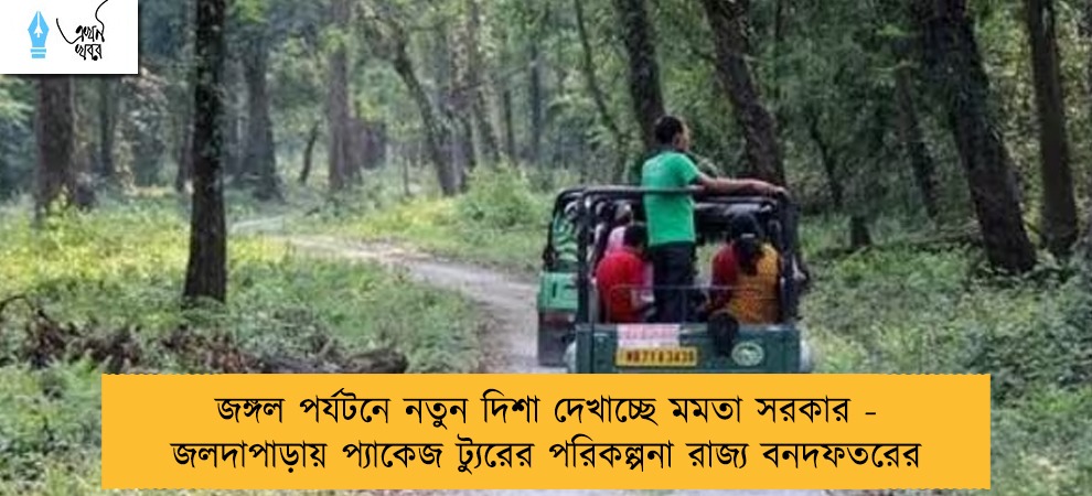 জঙ্গল পর্যটনে নতুন দিশা দেখাচ্ছে মমতা সরকার - জলদাপাড়ায় প্যাকেজ ট্যুরের পরিকল্পনা রাজ্য বনদফতরের