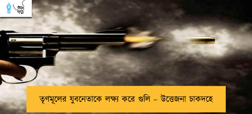 তৃণমূলের যুবনেতাকে লক্ষ্য করে গুলি – উত্তেজনা চাকদহে