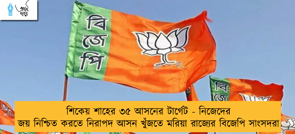 শিকেয় শাহের ৩৫ আসনের টার্গেট - নিজেদের জয় নিশ্চিত করতে নিরাপদ আসন খুঁজতে মরিয়া রাজ্যের বিজেপি সাংসদরা