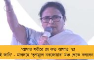 'আমার শরীরে যে কত আঘাত, তা আমিই জানি' - মালদহে ‘তৃণমূলে নবজোয়ার’ মঞ্চ থেকে বললেন মমতা