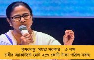 'কৃষকবন্ধু' মমতা সরকার - ৩ লক্ষ চাষীর অ্যাকাউন্টে মোট ২৫০ কোটি টাকা পাঠাল নবান্ন