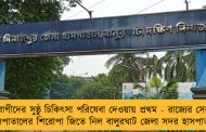 রোগীদের সুষ্ঠু চিকিৎসা পরিষেবা দেওয়ায় প্রথম - রাজ্যের সেরা হাসপাতালের শিরোপা জিতে নিল বালুরঘাট জেলা সদর হাসপাতাল