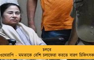 চলবে ফিজিওথেরাপি - মমতাকে বেশি চলাফেরা করতে বারণ চিকিৎসকদের
