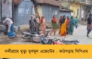 নন্দীগ্রামে মৃত্যু তৃণমূল এজেন্টের - কাঠগড়ায় সিপিএম
