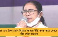 বিজেপির এত টাকা কোন বিমানে আসছে ইডি তদন্ত করে দেখবে না? – তীব্র খোঁচা মমতার