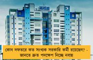 কোন দফতরে কত সংখ্যক সরকারি কর্মী রয়েছেন? - জানতে দ্রুত পদক্ষেপ নিচ্ছে নবান্ন