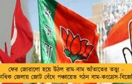 ফের জোরালো হয়ে উঠল রাম-বাম আঁতাতের তত্ত্ব! - একাধিক জেলায় জোট বেঁধে পঞ্চায়েত গঠন বাম-কংগ্রেস-বিজেপির
