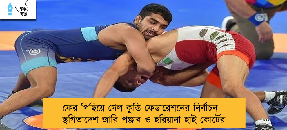 ফের পিছিয়ে গেল কুস্তি ফেডারেশনের নির্বাচন - স্থগিতাদেশ জারি পঞ্জাব ও হরিয়ানা হাই কোর্টের