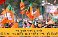 এক ধাক্কায় বাড়ল ৬ হাজার কোটি টাকা! - গত আর্থিক বছরে সর্বাধিক সম্পদ বৃদ্ধি বিজেপির