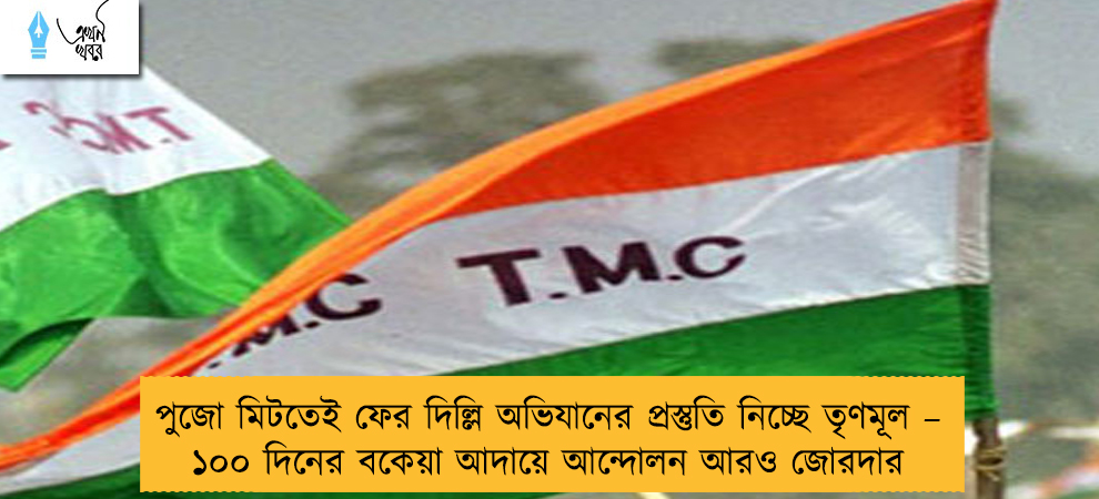 পুজো মিটতেই ফের দিল্লি অভিযানের প্রস্তুতি নিচ্ছে তৃণমূল – ১০০ দিনের বকেয়া আদায়ে আন্দোলন আরও জোরদার