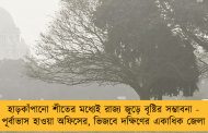 হাড়কাঁপানো শীতের মধ্যেই রাজ্য জুড়ে বৃষ্টির সম্ভাবনা - পূর্বাভাস হাওয়া অফিসের, ভিজবে দক্ষিণের একাধিক জেলা