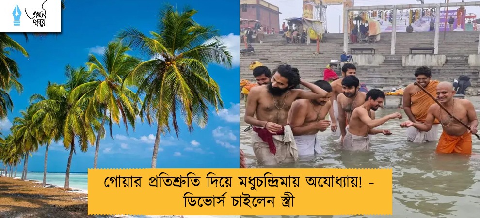 গোয়ার প্রতিশ্রুতি দিয়ে মধুচন্দ্রিমায় অযোধ্যায়! - ডিভোর্স চাইলেন স্ত্রী