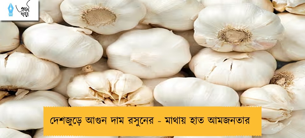 দেশজুড়ে আগুন দাম রসুনের - মাথায় হাত আমজনতার