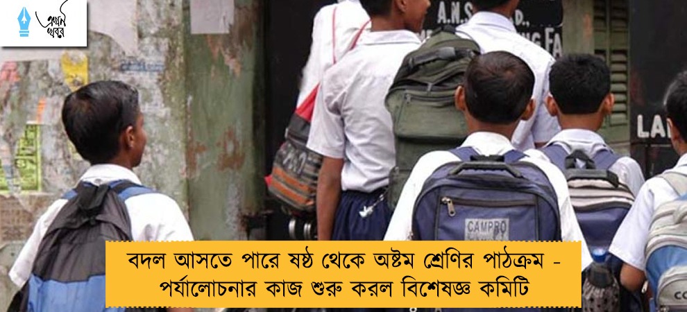 বদল আসতে পারে ষষ্ঠ থেকে অষ্টম শ্রেণির পাঠক্রম - পর্যালোচনার কাজ শুরু করল বিশেষজ্ঞ কমিটি