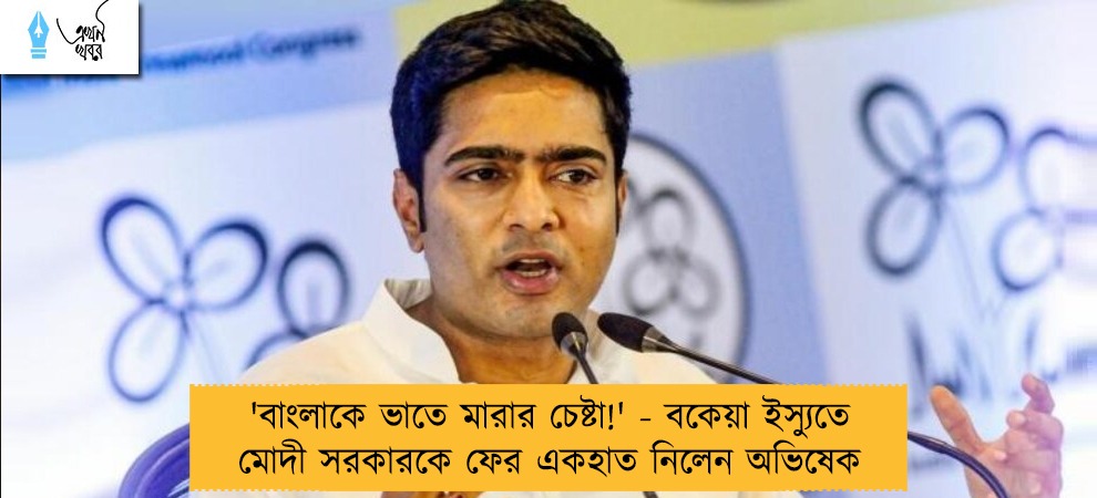 'বাংলাকে ভাতে মারার চেষ্টা!' - বকেয়া ইস্যুতে মোদী সরকারকে ফের একহাত নিলেন অভিষেক