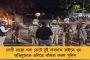 হুগলিতে জোরকদমে প্রচার 'দিদি নম্বর ওয়ান'-এর - হুগলিতে পুরসভার সাফাই কর্মীদের পাত পেড়ে খাওয়ালেন রচনা