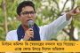 নামল ফুলের বৃষ্টি! - বালিতে ঢাক বাজিয়ে হুডখোলা গাড়িতে প্রচার সারলেন তৃণমূল প্রার্থী প্রসূন