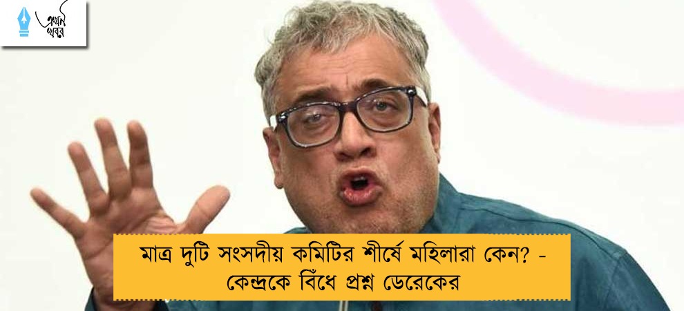 মাত্র দুটি সংসদীয় কমিটির শীর্ষে মহিলারা কেন? - কেন্দ্রকে বিঁধে প্রশ্ন ডেরেকের