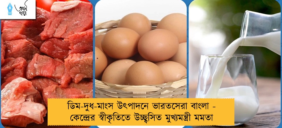 ডিম-দুধ-মাংস উৎপাদনে ভারতসেরা বাংলা - কেন্দ্রের স্বীকৃতিতে উচ্ছ্বসিত মুখ্যমন্ত্রী মমতা