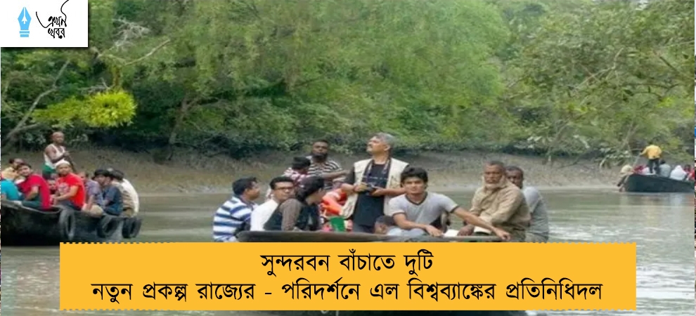 সুন্দরবন বাঁচাতে দুটি নতুন প্রকল্প রাজ্যের - পরিদর্শনে এল বিশ্বব্যাঙ্কের প্রতিনিধিদল