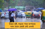 উত্তরে বৃষ্টি, বাড়তে পারে তাপমাত্রা! গরম থেকে রেহাই নেই এখনই