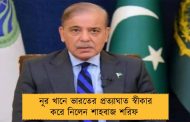 নূর খানে ভারতের প্রত্যাঘাত স্বীকার করে নিলেন শাহবাজ শরিফ 