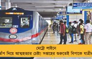 মেট্রো লাইনে ঝাঁপ দিয়ে আত্মহত্যার চেষ্টা! সপ্তাহের শুরুতেই বিপাকে যাত্রীরা